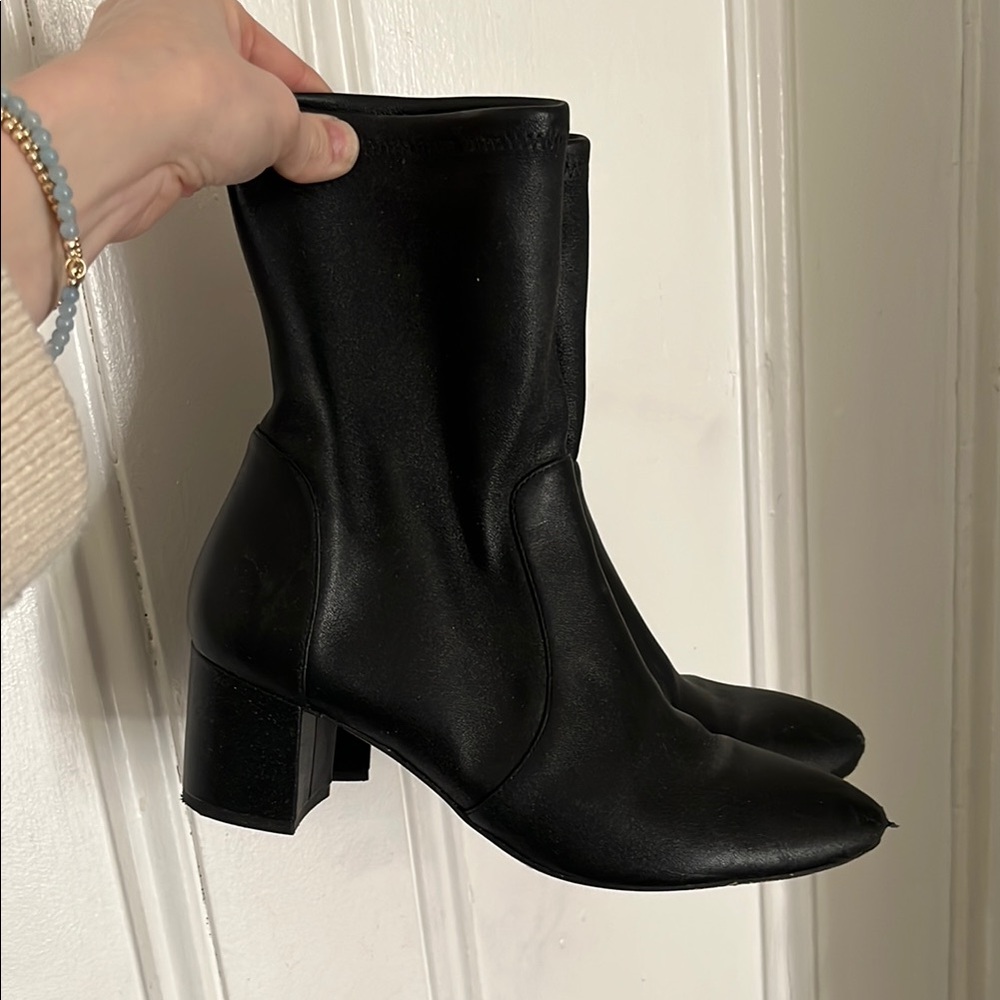 Stuart Weitzman sock boots
